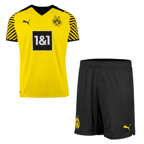 Heimtrikot Dortmund Kinder 2021-2022 Gelb Günstige Fußballtrikots